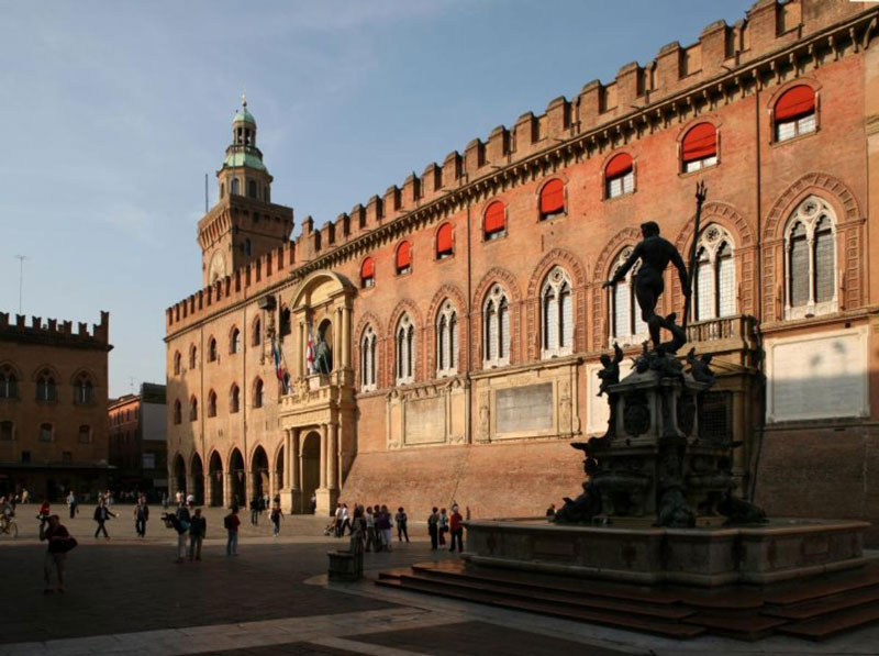 Illuminazione Palazzo d'Accursio Cappella Farnese Bologna